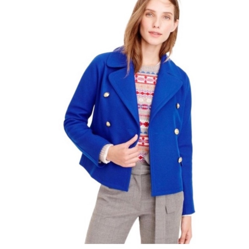 NWT J.crew double breasted coat